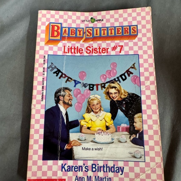 Vintage Baby-Sitters Little Sister: #7 Book Happy Birthday - Picture 1 of 6